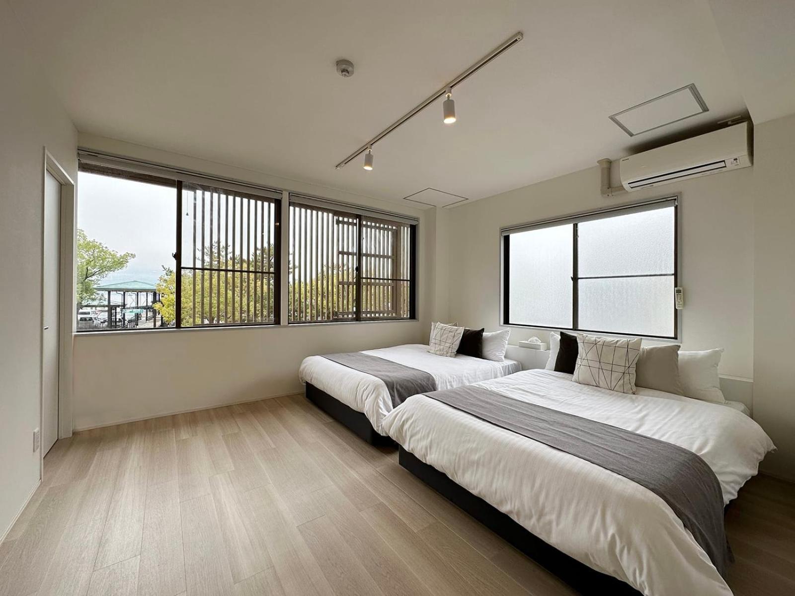 Bhotel Kaniwasou 201 2Br Apt, Near Itsukushima Shrine, For 12 Ppl Hatsukaichi Esterno foto